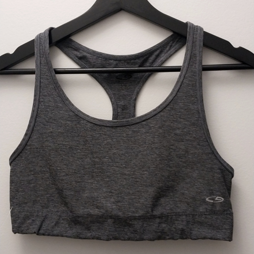 Champion sport bra sz Large in Grey